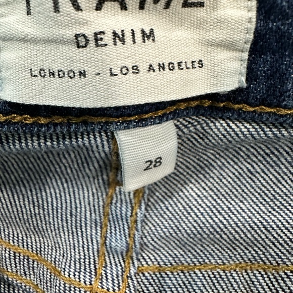 Frame Denim Classic Le High Skinny Blue Jeans Size 28 - Picture 6 of 9